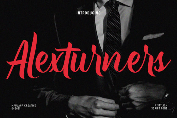 Alexturners Script: The Modern Calligraphy Font for Elegant Design