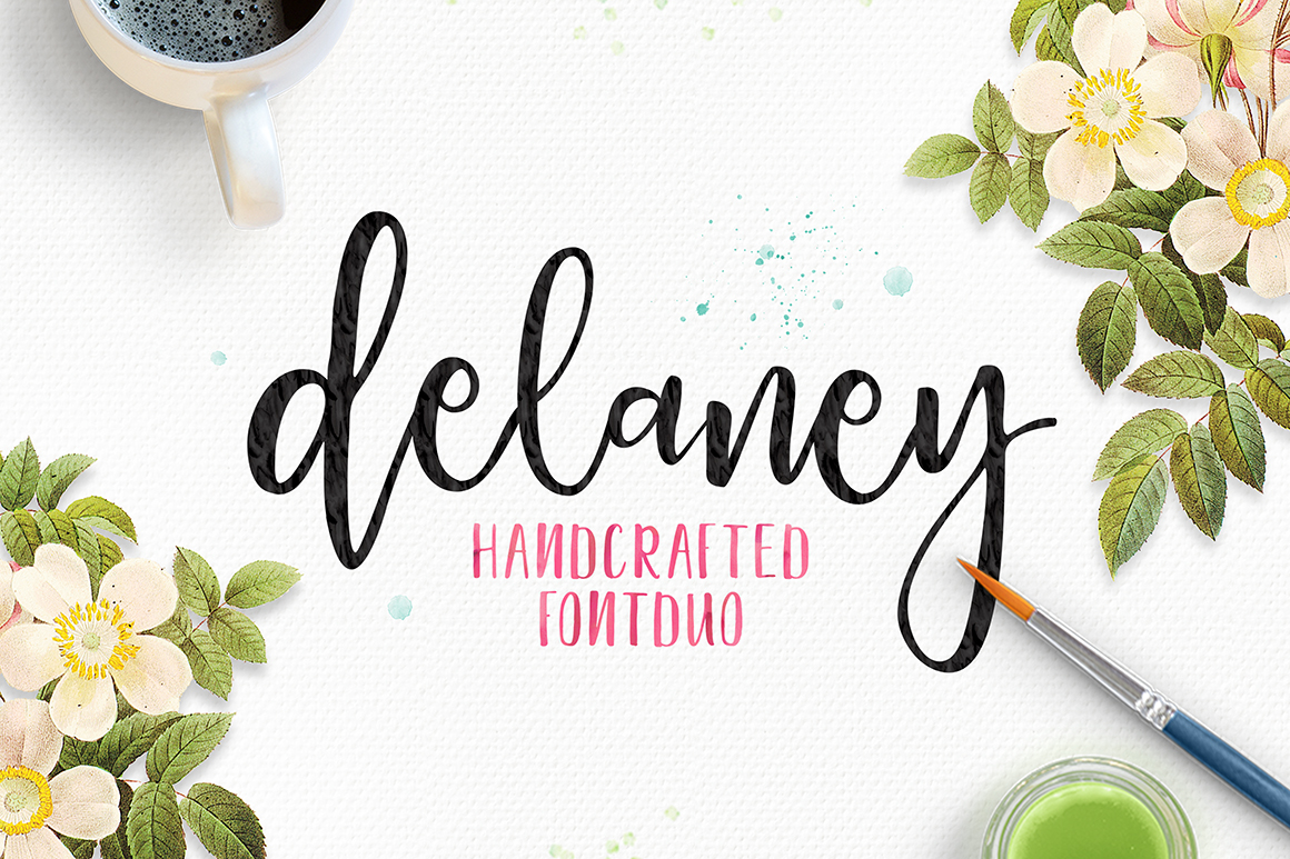 Delaney Script: Where Hand-Brushed Charm Meets Digital Polish