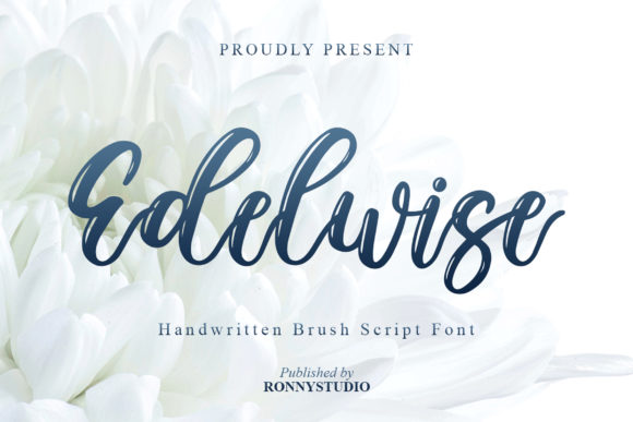 Edelwise Script: A Timeless Handwritten Font for Modern Creators