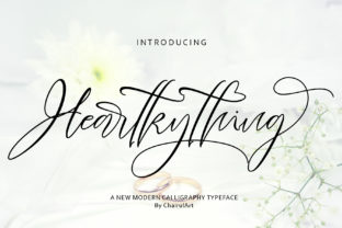 Exploring Heartkything Script: A Font with Authentic Charm
