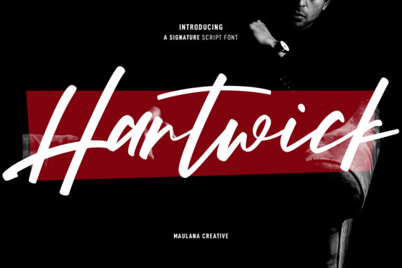 Hartwick Script: The Expressive Signature Font for Bold Brands