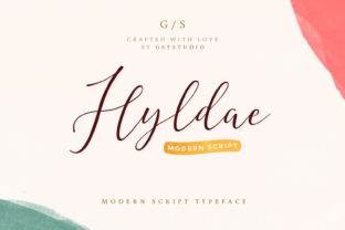 Hyldae Script: A Modern Calligraphy Font for Elegant Projects