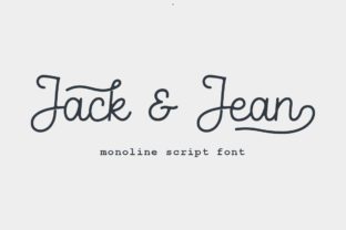 Jack & Jean Script: A Modern Script Font for Authentic Branding