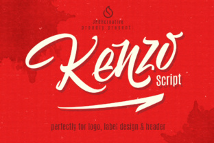 Kenzo Script: A Handwritten Font for Dynamic Branding