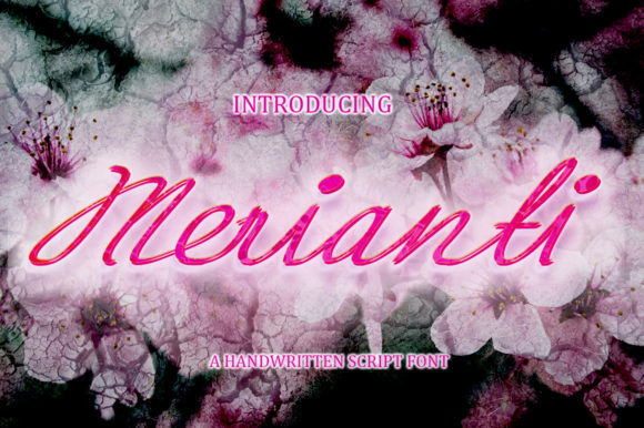 Merianti Script: Elevating Your Design with Elegant Handwriting