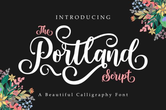 Portland Script: A Modern Calligraphy Font for Designers