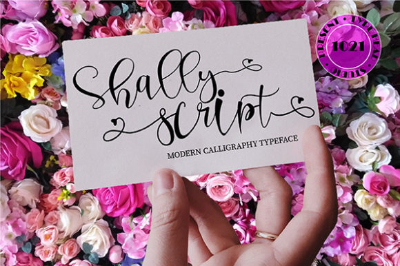 Shally Script: A Confident Handwritten Font for Bold Designs