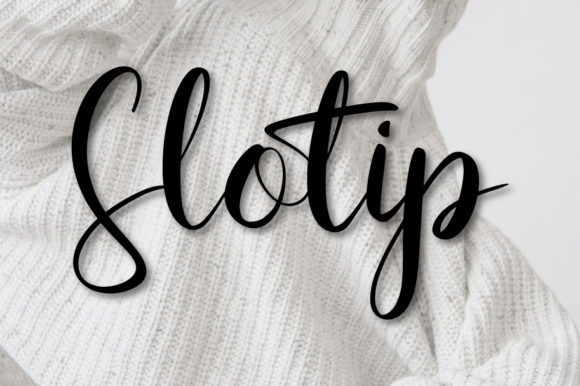 Slotip Script: The Handwritten Font for Authentic Branding
