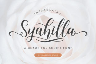 Syahilla Script: Bringing Modern Handwritten Charm to Your Designs